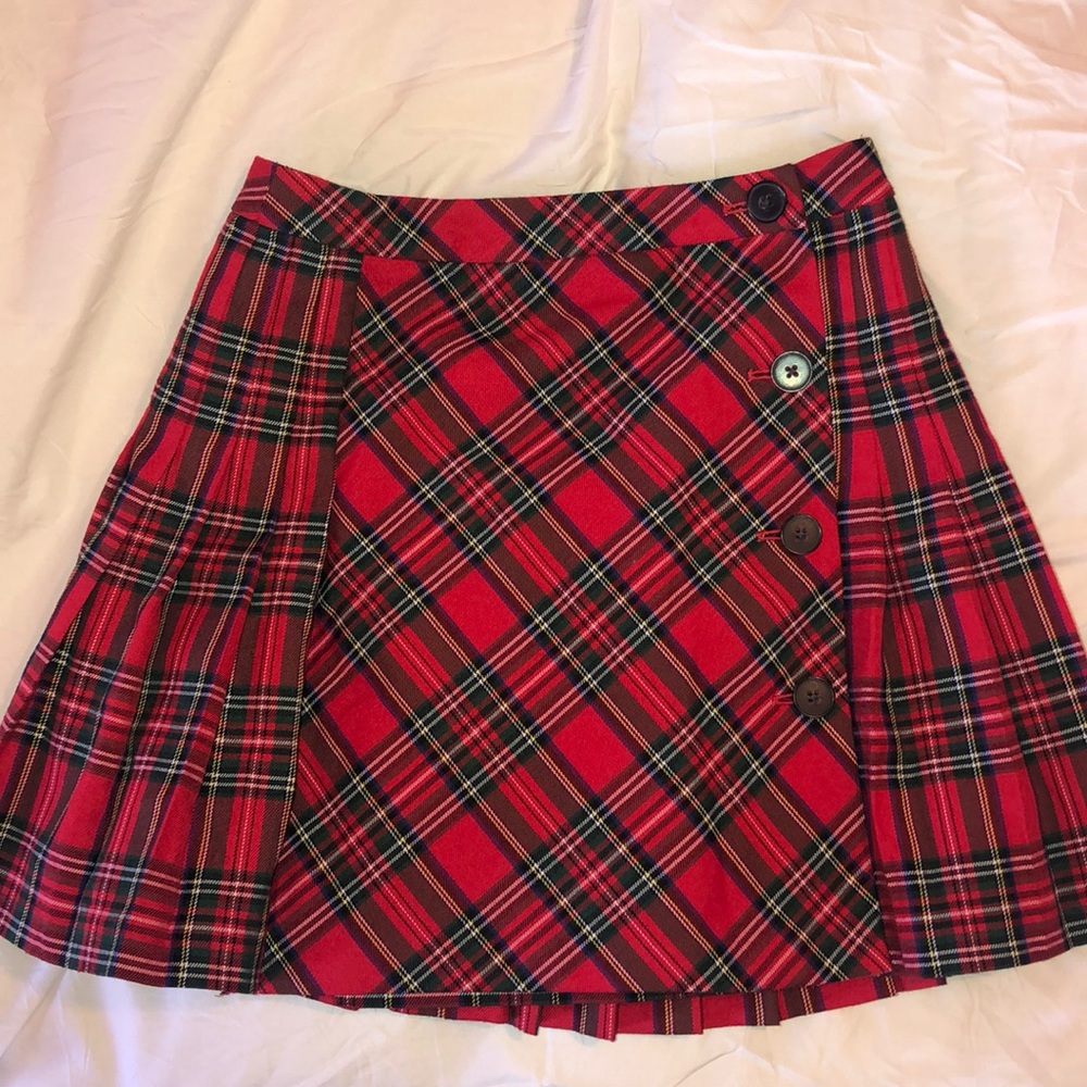 JACK WILLS PLEATED SCHOOL SKIRT